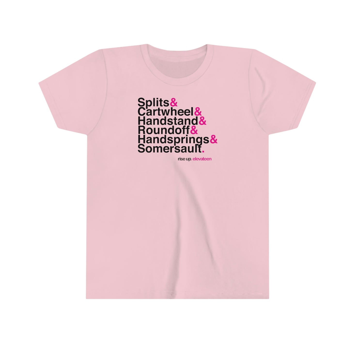 Kids | Gymnastics Girls / Youth tee / t-shirt | *RISE UP* Collection | 004