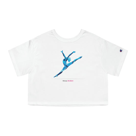 Teens & Adults | Champion Women's Heritage Cropped T-Shirt | *RISE UP* Collection | 002