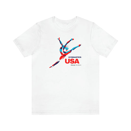 Teens & Adults | Gymnastics Girls | Youth tee / t-shirt | *RISE UP* Collection | 007