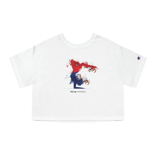 Teens & Adults | Champion Women's Heritage Cropped T-Shirt | *RISE UP* Collection | 006
