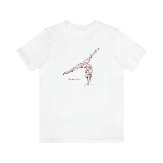 Teens & Adults | Gymnastics Girls / Youth tee / t-shirt | *RISE UP* Collection | 008