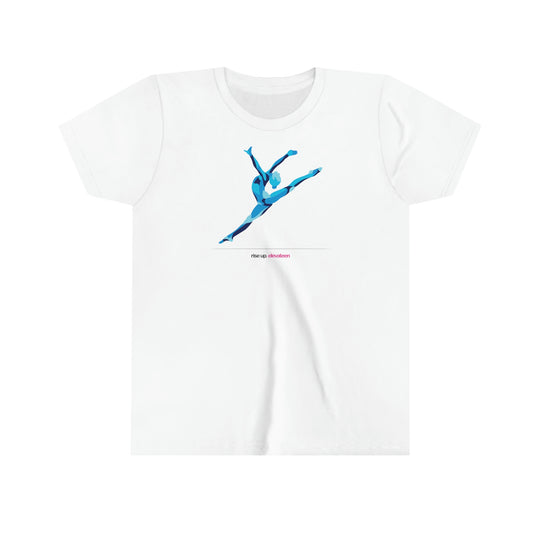 Kids | Gymnastics Girls / Youth tee / t-shirt | *RISE UP* Collection | 002