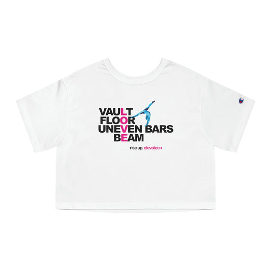 Teens & Adults | Champion Women's Heritage Cropped T-Shirt | *RISE UP* Collection | 000