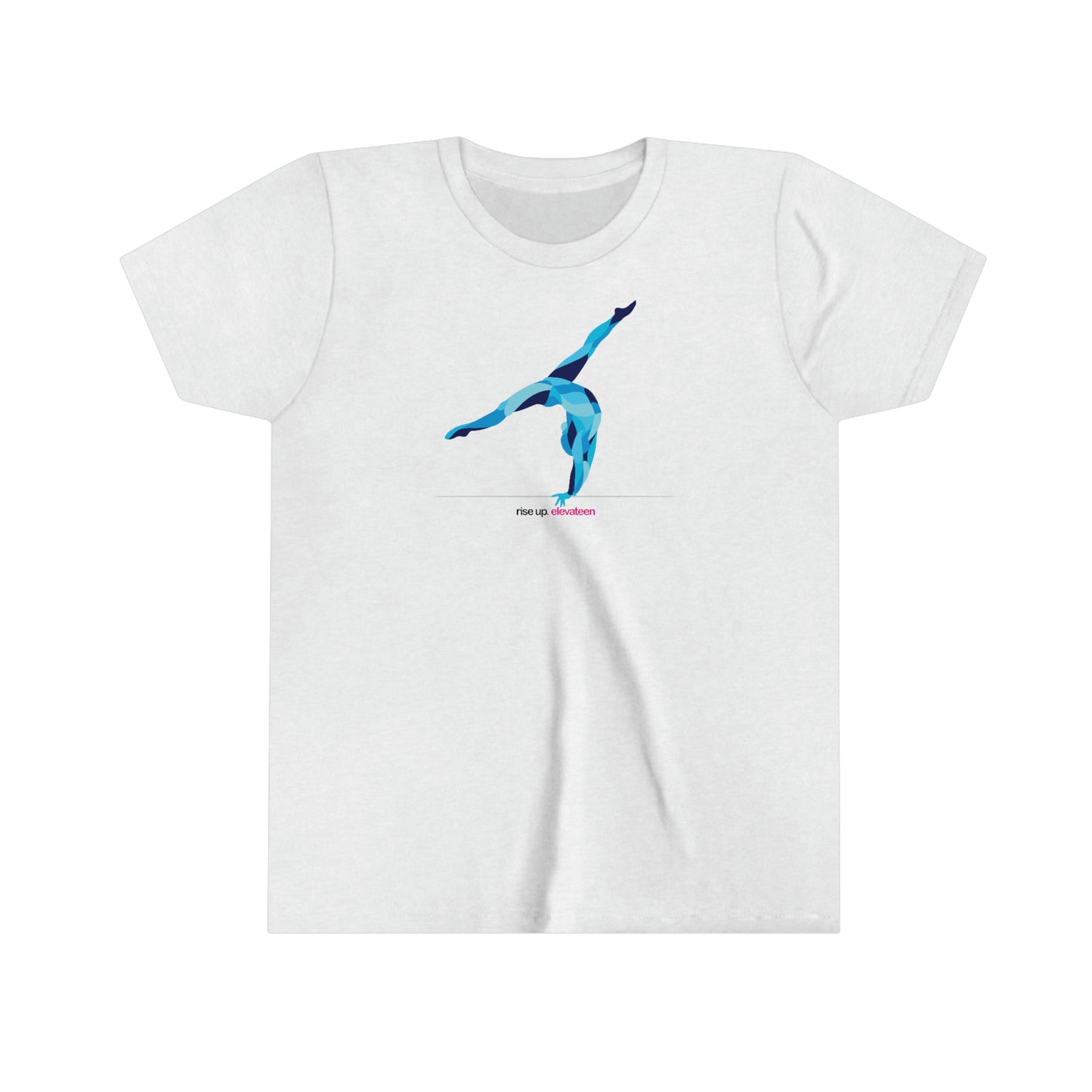 Kids | Gymnastics Girls / Youth tee / t-shirt | *RISE UP* Collection | 001