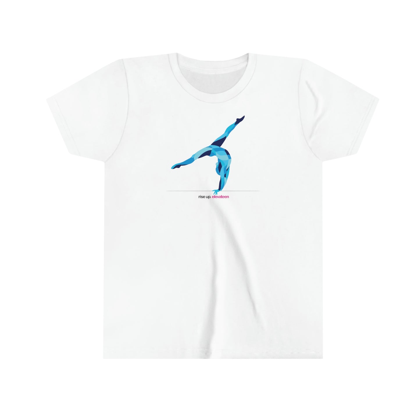 Kids | Gymnastics Girls / Youth tee / t-shirt | *RISE UP* Collection | 001
