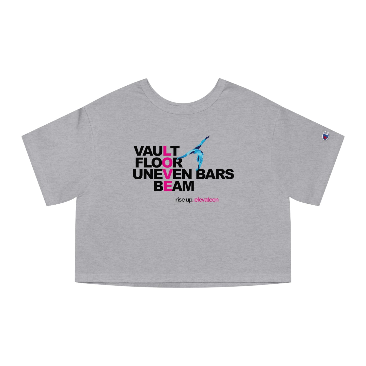 Teens & Adults | Champion Women's Heritage Cropped T-Shirt | *RISE UP* Collection | 000