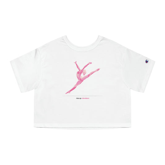 Teens & Adults | Champion Women's Heritage Cropped T-Shirt | *RISE UP* Collection | 002p