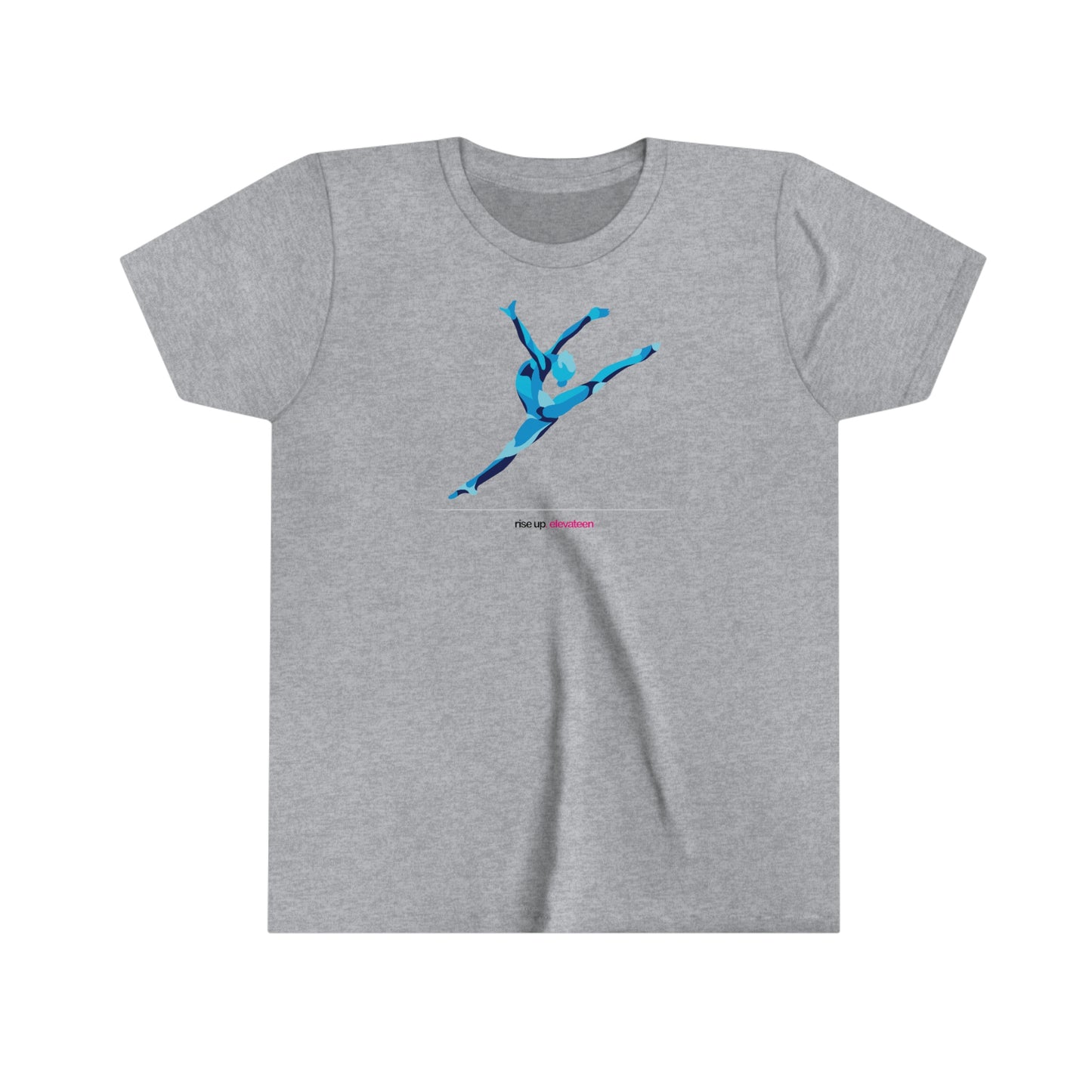 Kids | Gymnastics Girls / Youth tee / t-shirt | *RISE UP* Collection | 002