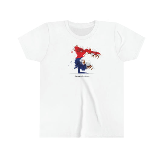 Kids | Gymnastics Girls / Youth tee / t-shirt | *RISE UP* Collection | 006