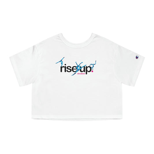 Teens & Adults | Champion Women's Heritage Cropped T-Shirt | *RISE UP* Collection | 012