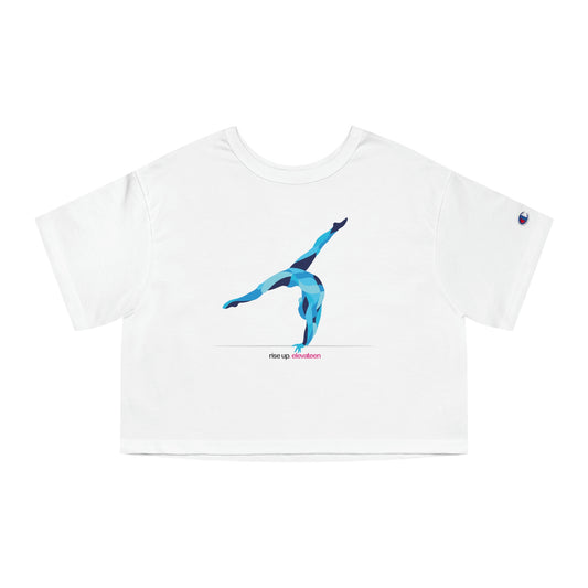 Teens & Adults | Champion Women's Heritage Cropped T-Shirt | *RISE UP* Collection | 001