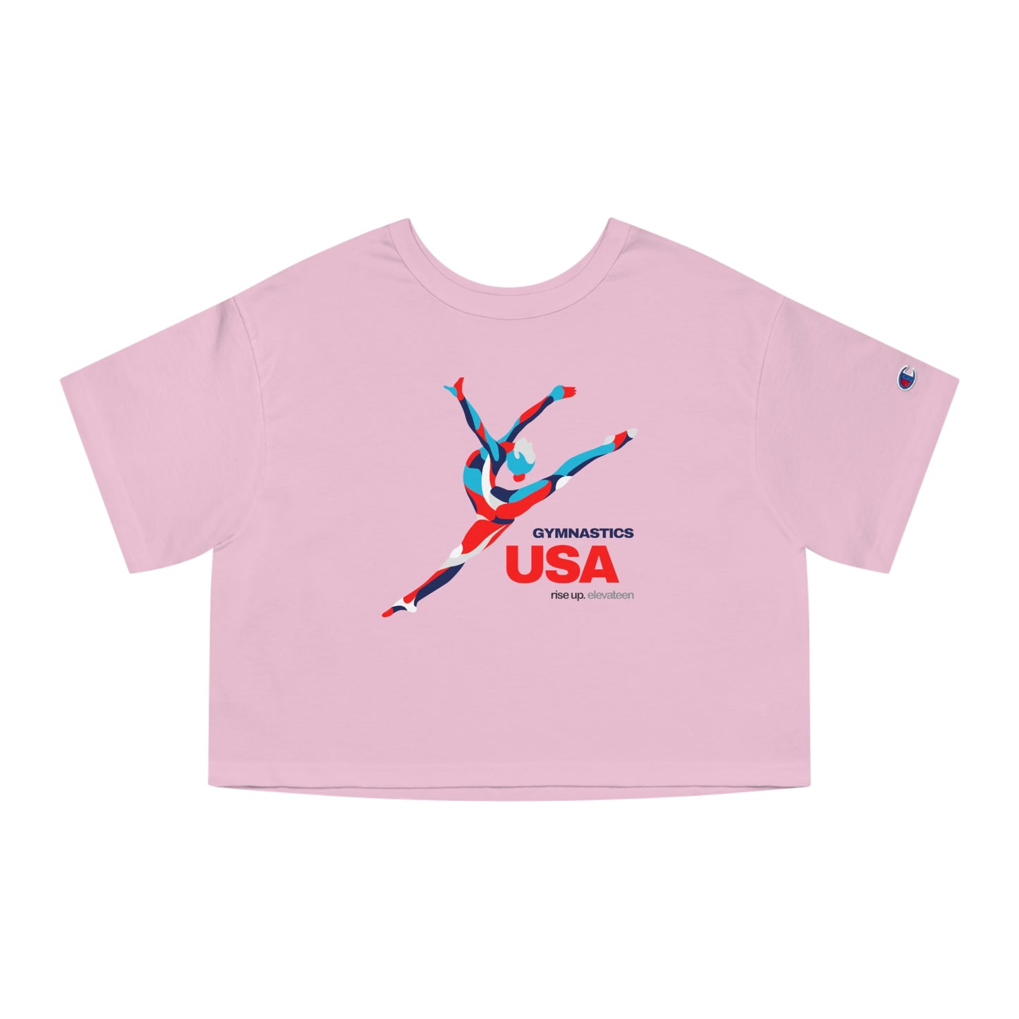 Teens & Adults | Champion Women's Heritage Cropped T-Shirt | *RISE UP* Collection | 007