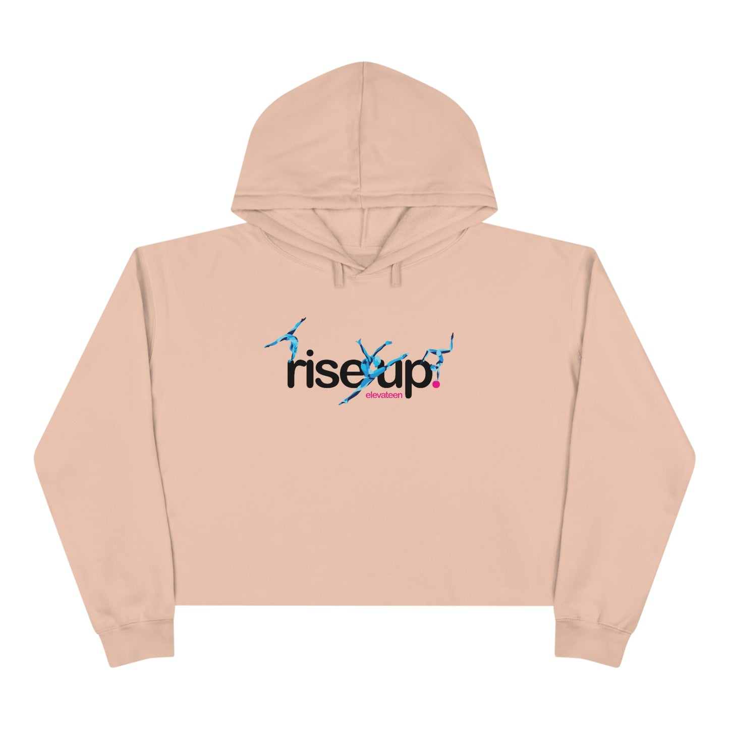 Teens & Adults | Gymnastics Crop Hoodie | *RISE UP* Collection | 012