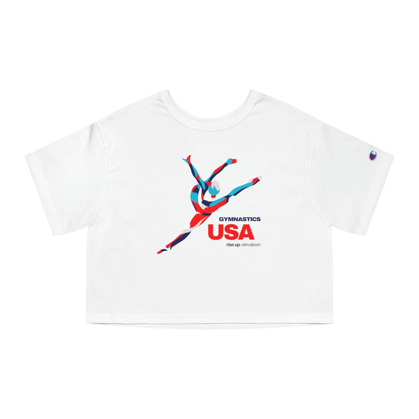 Teens & Adults | Champion Women's Heritage Cropped T-Shirt | *RISE UP* Collection | 007