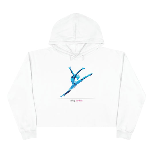 Teens & Adults | Gymnastics Crop Hoodies | *RISE UP* Collection | 002