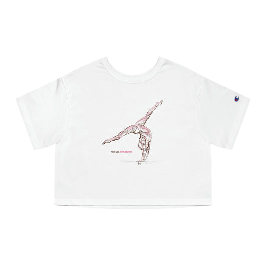 Teens & Adults | Champion Women's Heritage Cropped T-Shirt | *RISE UP* Collection | 008