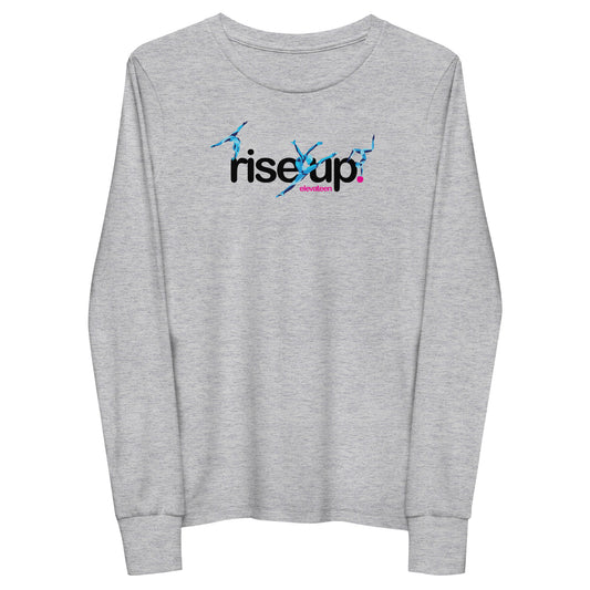 Kids | Gymnastics Long Sleeve Shirts | *RISE UP* Collection | 012