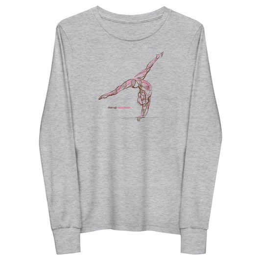 Kids | Gymnastics Long Sleeve Shirts | *RISE UP* Collection | 008