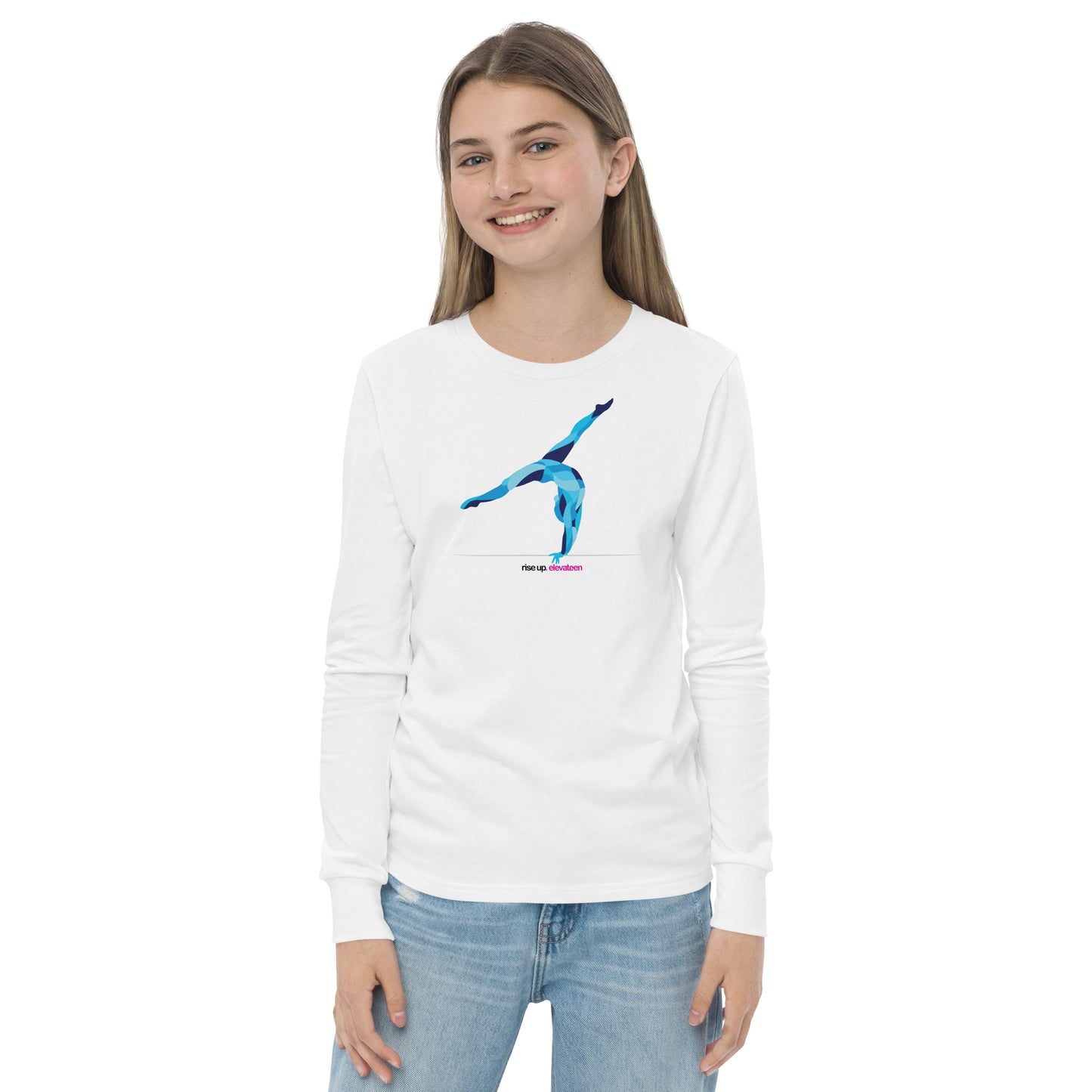 Kids | Gymnastics Long Sleeve T-Shirts | *RISE UP* Collection | 001